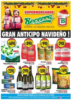 Catálogo Supermercados Becerra en Firmat | Ofertas Supermercados Becerra | 2025-12-03T00:00:00.000Z - 2025-12-15T00:00:00.000Z