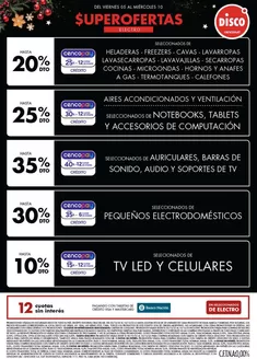 Catálogo Disco en Salta | Ofertas | Electro, T. Libre y más | 2025-12-05T00:00:00.000Z - 2025-12-10T00:00:00.000Z