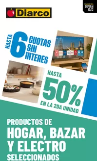 Catálogo Diarco | OFERTAS HOGAR, BAZAR Y ELECTRO | 2025-12-08T00:00:00.000Z - 2025-12-12T00:00:00.000Z