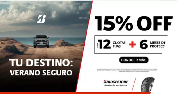 Catálogo Bridgestone en Lanus Oeste | Promoción! | 2025-12-09T00:00:00.000Z - 2025-12-24T00:00:00.000Z