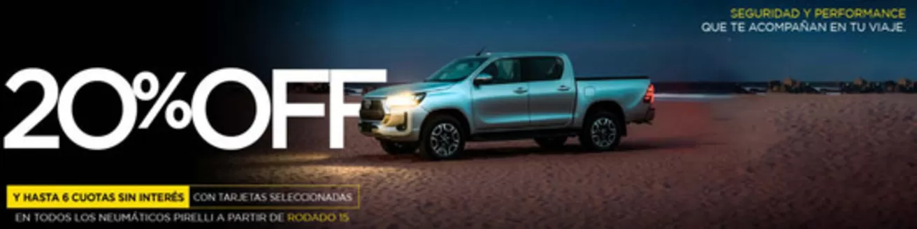 Catálogo Alvarez Neumáticos en Lanus Oeste | Promoción 20% off | 2025-12-09T00:00:00.000Z - 2025-12-24T00:00:00.000Z