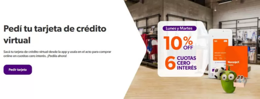 Catálogo Naranja X | Pedí tu tarjeta de crédito virtual | 2025-12-09T00:00:00.000Z - 2025-12-24T00:00:00.000Z