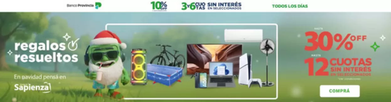 Catálogo Radio Sapienza en Buenos Aires | Hasta 30% off | 2025-12-10T00:00:00.000Z - 2025-12-23T00:00:00.000Z