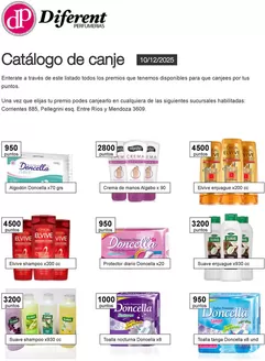 Catálogo Diferent Perfumerias en Pilar (Buenos Aires) | Catálogo de canje | 2025-12-10T00:00:00.000Z - 2025-12-31T00:00:00.000Z