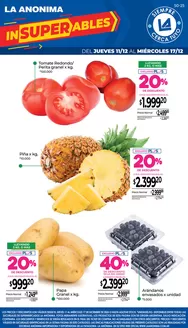 Catálogo La Anonima en San Miguel de Tucumán | Frescos | 2025-12-11T00:00:00.000Z - 2025-12-17T00:00:00.000Z