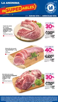 Catálogo La Anonima en El Calafate | Frescos | 2025-12-11T00:00:00.000Z - 2025-12-17T00:00:00.000Z