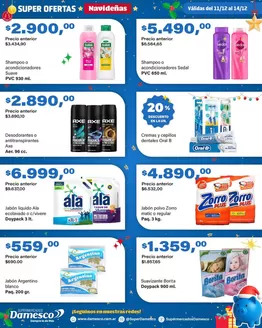 Catálogo Supermercados Damesco en Salta | Ofertas especiales atractivas para todos | 2025-12-11T00:00:00.000Z - 2025-12-14T00:00:00.000Z