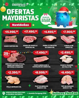 Catálogo Supermercados Damesco en Trelew | Ofertas principales y descuentos | 2025-12-12T00:00:00.000Z - 2025-12-15T00:00:00.000Z