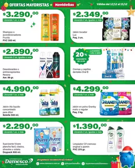 Catálogo Supermercados Damesco en Salta | Gangas exclusivas | 2025-12-12T00:00:00.000Z - 2025-12-15T00:00:00.000Z