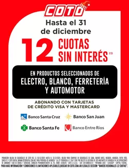 Catálogo Coto | Coto Afiche Web- Bancos Regionales | 2025-12-01T00:00:00.000Z - 2025-12-31T00:00:00.000Z