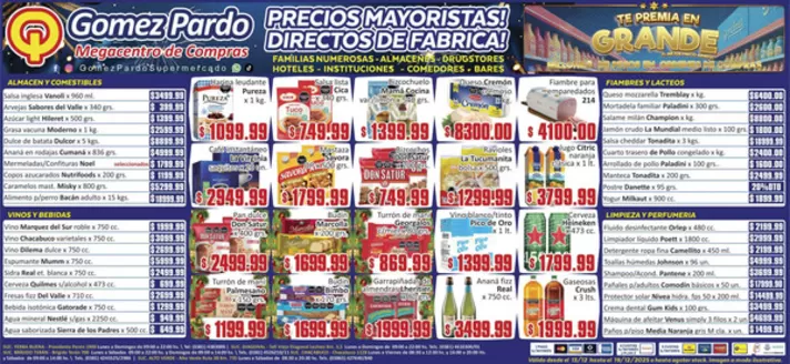 Catálogo Gomez Pardo en Cipolletti | Aviso Sábado | 2025-12-13T00:00:00.000Z - 2025-12-19T00:00:00.000Z