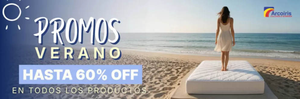 Catálogo Colchones ArcoIris en Avellaneda (Buenos Aires) | Promos Verano. Hasta 60% off | 2025-12-16T00:00:00.000Z - 2025-12-19T00:00:00.000Z