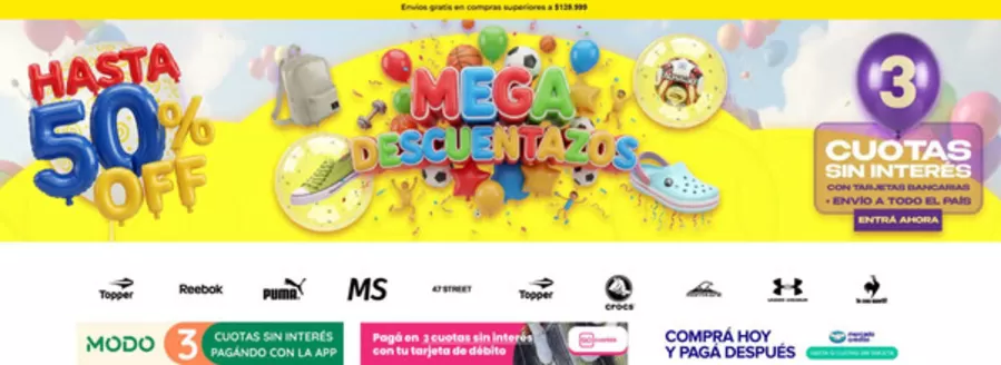 Catálogo Mega Sport en Quilmes | Hasta 50% off | 2025-12-17T00:00:00.000Z - 2026-01-06T00:00:00.000Z