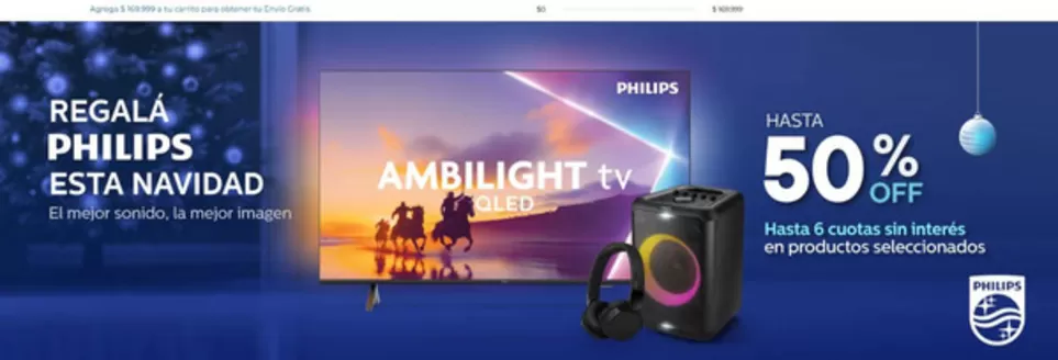 Catálogo Philips en Buenos Aires | Promoción hasta 50% off | 2025-12-18T00:00:00.000Z - 2025-12-31T00:00:00.000Z