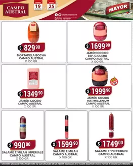 Catálogo Supermercados Mayor en Lomas de Zamora | Ofertas principales y descuentos | 2025-12-19T00:00:00.000Z - 2025-12-25T00:00:00.000Z