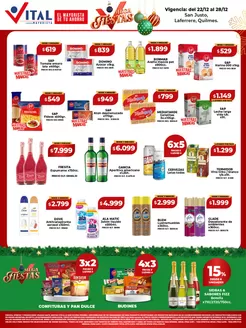 Catálogo Supermayorista Vital | Ofertas principales para todos los cazadores de gangas | 2025-12-22T00:00:00.000Z - 2025-12-28T00:00:00.000Z