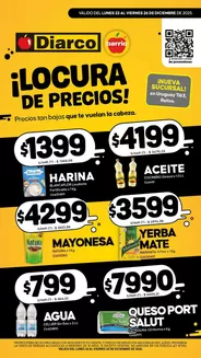 Catálogo Diarco | ESPECIAL LOCURA DE PRECIOS | 2025-12-22T00:00:00.000Z - 2025-12-26T00:00:00.000Z