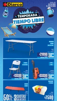 Catálogo Diarco | ESPECIAL TIEMPO LIBRE | 2025-12-22T00:00:00.000Z - 2026-01-06T00:00:00.000Z