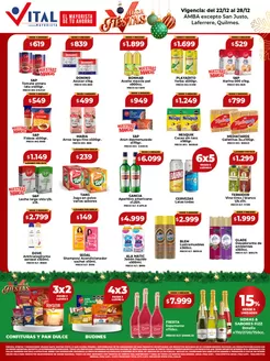 Catálogo Supermayorista Vital en La Plata | Ofertas para cazadores de gangas | 2025-12-22T00:00:00.000Z - 2025-12-28T00:00:00.000Z