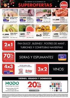 Catálogo Disco en Del Viso | Ofertas | Córdoba | 2025-12-26T00:00:00.000Z - 2025-12-28T00:00:00.000Z