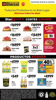 Catálogo Diarco en San Justo (Buenos Aires) | OFERTAS KOSHER | 2025-12-29T00:00:00.000Z - 2026-01-02T00:00:00.000Z