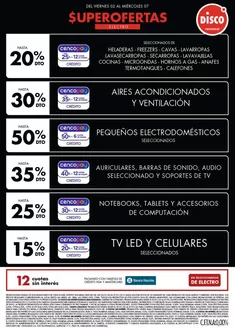 Catálogo Disco | Ofertas | Electro, T. Libre y más | 2026-01-02T00:00:00.000Z - 2026-01-07T00:00:00.000Z