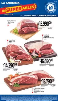 Catálogo La Anonima en Martínez | Frescos | 2026-01-02T00:00:00.000Z - 2026-01-07T00:00:00.000Z