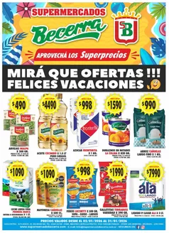 Catálogo Supermercados Becerra | Ofertas Supermercados Becerra | 2026-01-02T00:00:00.000Z - 2026-01-21T00:00:00.000Z