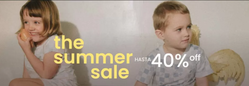 Catálogo Babycottons en Buenos Aires | The summer sale. Hasta 40% off | 2026-01-05T00:00:00.000Z - 2026-01-28T00:00:00.000Z