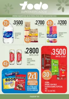 Catálogo Supermercados Todo en Chivilcoy | FOLDER TODO 434 1 | 2026-01-06T00:00:00.000Z - 2026-01-19T00:00:00.000Z