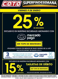 Catálogo Coto | Coto Afiche Descuento | 2026-01-09T00:00:00.000Z - 2026-01-09T00:00:00.000Z
