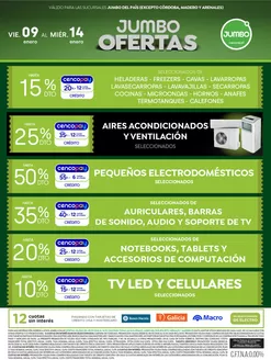 Catálogo Jumbo en Juan José Castelli | Ofertas | Electro y Hogar | 2026-01-09T00:00:00.000Z - 2026-01-14T00:00:00.000Z