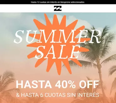 Catálogo Billabong | Summer Sale. Hasta 40% off | 2026-01-13T00:00:00.000Z - 2026-01-23T00:00:00.000Z