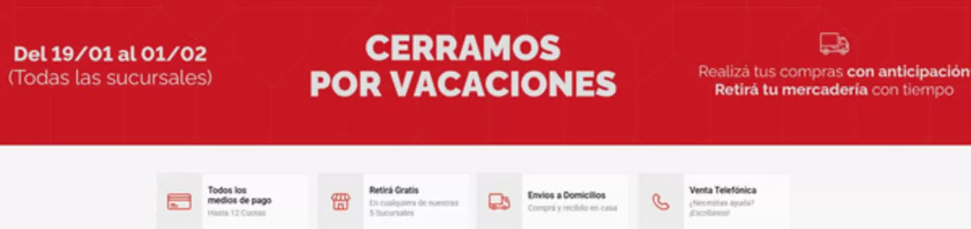 Catálogo Casa Manrique en El Calafate | Del 19/01 al 01/02 | 2026-01-19T00:00:00.000Z - 2026-02-01T00:00:00.000Z