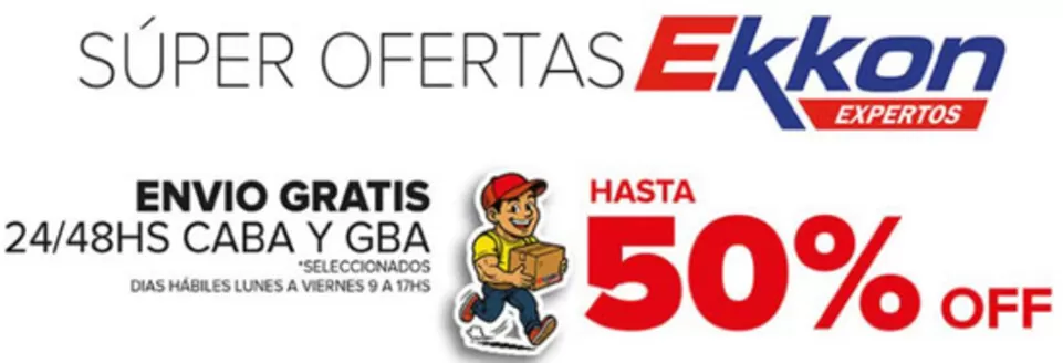 Catálogo Ekkon en Florida (Buenos Aires) | Promoción! Hasta 50% off | 2026-01-14T00:00:00.000Z - 2026-01-31T00:00:00.000Z