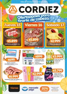 Catálogo Cordiez en Quilmes | Ofertas Cordiez | 2026-01-15T00:00:00.000Z - 2026-01-21T00:00:00.000Z