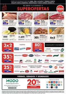 Catálogo Disco | Ofertas | Bs. As. y Santa Fé | 2026-01-16T00:00:00.000Z - 2026-01-18T00:00:00.000Z