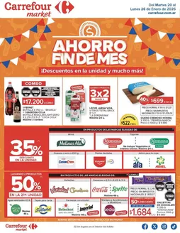 Catálogo Carrefour Market en Paraná | Carrefour Market 20 Enero | 2026-01-20T00:00:00.000Z - 2026-01-27T00:00:00.000Z