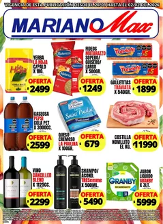 Catálogo Supermercados Mariano Max en Vicente López | Ofertas Supermercados Mariano Max | 2026-01-20T00:00:00.000Z - 2026-02-02T00:00:00.000Z