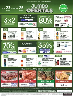 Catálogo Jumbo en Bella Vista (Corrientes) | Ofertas | Córdoba | 2026-01-23T00:00:00.000Z - 2026-01-25T00:00:00.000Z