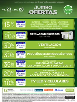 Catálogo Jumbo en Bella Vista (Corrientes) | Oferta | Electro y Hogar | 2026-01-23T00:00:00.000Z - 2026-01-28T00:00:00.000Z