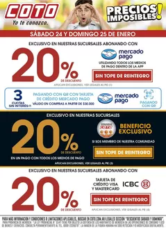 Catálogo Coto en La Plata | Coto Afiche Descuento | 2026-01-24T00:00:00.000Z - 2026-01-25T00:00:00.000Z