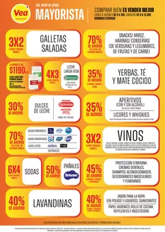 Catálogo Supermercados Vea en San Salvador (Jujuy) | Ofertas Mayorista Mendoza | 2026-01-26T00:00:00.000Z - 2026-02-07T00:00:00.000Z