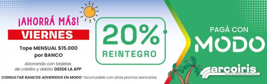 Catálogo Arcoiris Supermercados en Junín (Buenos Aires) | Promoción! | 2026-01-27T00:00:00.000Z - 2026-01-31T00:00:00.000Z