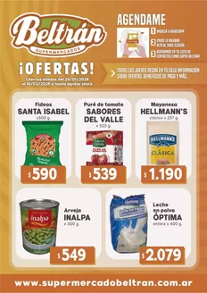 Catálogo Beltrán Supermercados en Bella Vista (Buenos Aires) | Ofertas Beltrán Supermercados | 2026-01-29T00:00:00.000Z - 2026-02-10T00:00:00.000Z