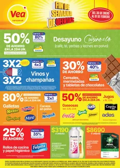 Catálogo Supermercados Vea en Cipolletti | Oferta fin de semana | Chubut | 2026-01-30T00:00:00.000Z - 2026-02-01T00:00:00.000Z