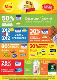 Catálogo Supermercados Vea en Cipolletti | Oferta fin de semana | Nea | 2026-01-30T00:00:00.000Z - 2026-02-01T00:00:00.000Z