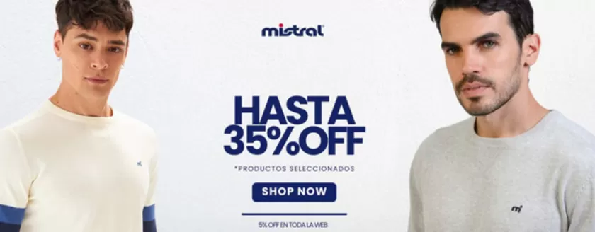 Catálogo Mistral en El Bolsón | Hasta 35% off | 2026-02-06T00:00:00.000Z - 2026-02-18T00:00:00.000Z