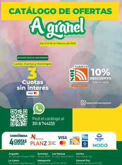 Catálogo Supermercados A Granel en Tupungato | Del 12 al 18 de Febrero del 2026 | 2026-02-13T00:00:00.000Z - 2026-02-18T00:00:00.000Z