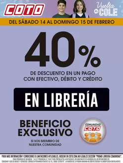 Catálogo Coto en Vicente López | Coto Afiche Comunidad Libreria | 2026-02-14T00:00:00.000Z - 2026-02-15T00:00:00.000Z